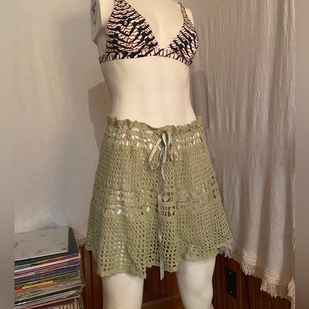 Crochet Mini Skirt
